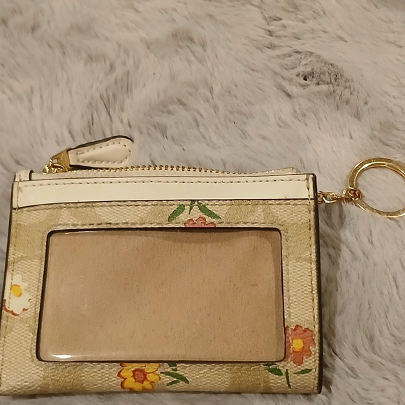 Coach floral print card holder - Picture 7 of 9